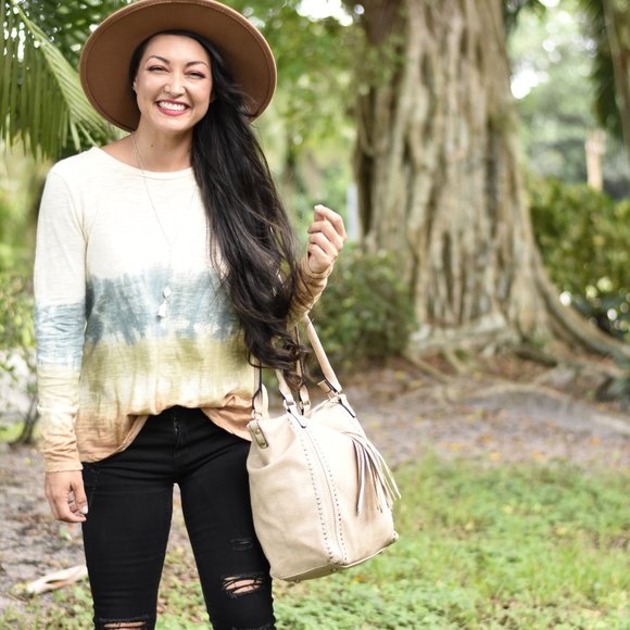 Tie Dye Long Sleeve Top - Picture 2 of 3